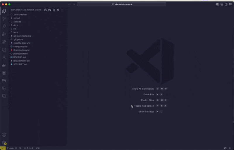 Creating an Environment using VS Code